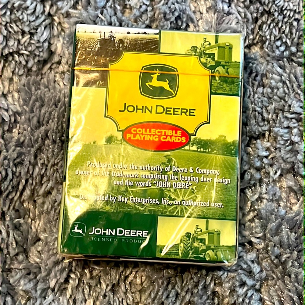 John Deere Collectible Playing Cards Deck Sealed
